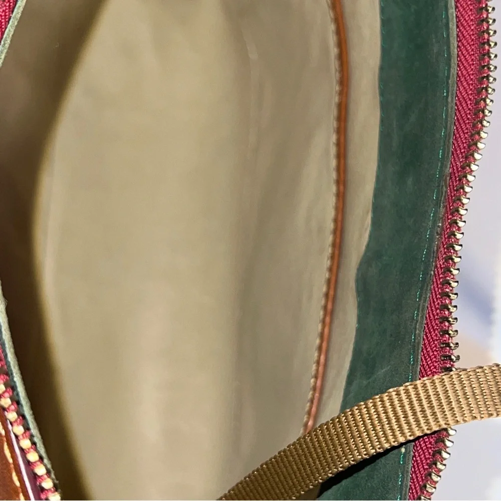 Vintage Dooney & Bourke 1975 Tan Leather Hobo Bag     RARE! - Picture 9 of 16